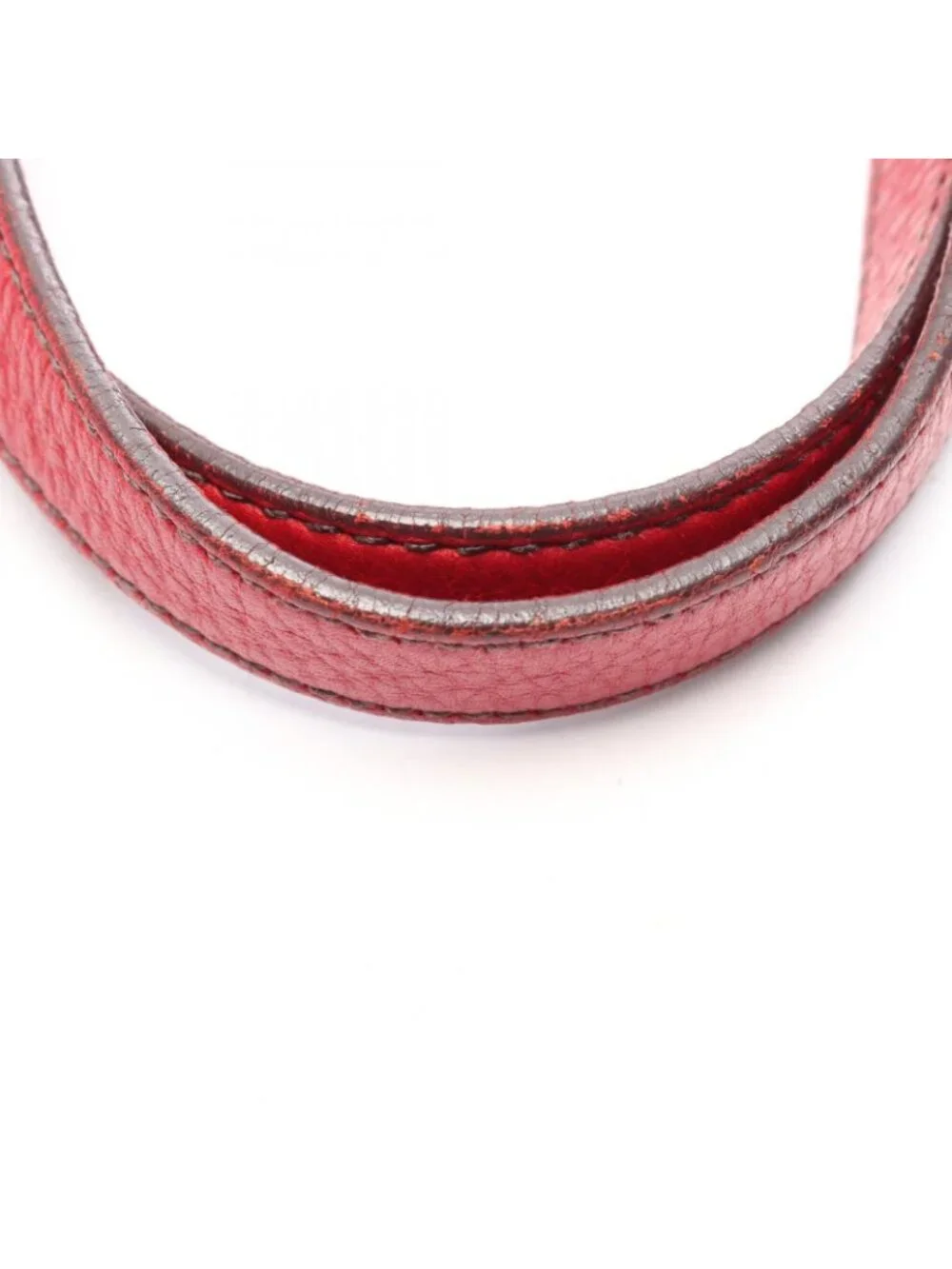 Prada Shoulder Bag Red Leather